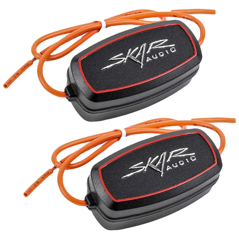 Skar Audio SK1200HZBB-PR Elite Frequency Filters - Eliminates Frequencies 0-1.2 kHz at 4 Ohms - Pair - Image 1